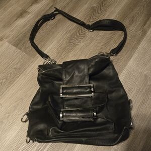 Vintage Amerileather Convertible Leather Bag/Backpack